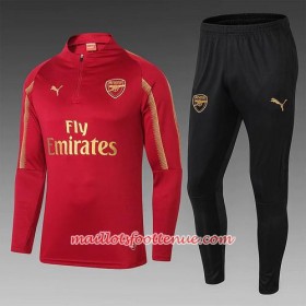 Arsenal Ensemble Sweat d'entrainement Rouge 2018/2019
